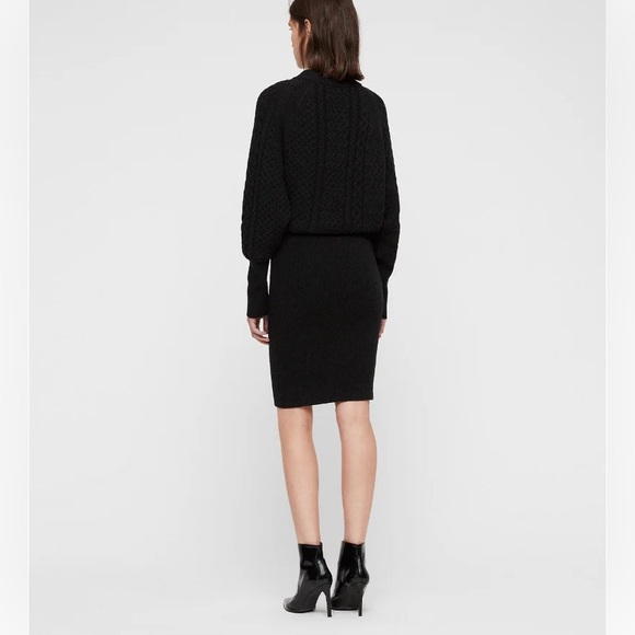AllSaints | Dilone Sweater Dress NWOT Sz S - Picture 1 of 5